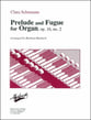 Prelude and Fugue for Organ Organ sheet music cover